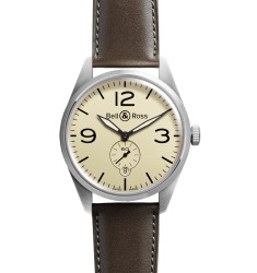 Bell & Ross Vintage Mens Watch Replica BRV 123 Original Beige